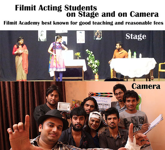 Stage and camera acting