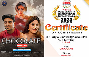Short film chocolate by student of Filmit Academy