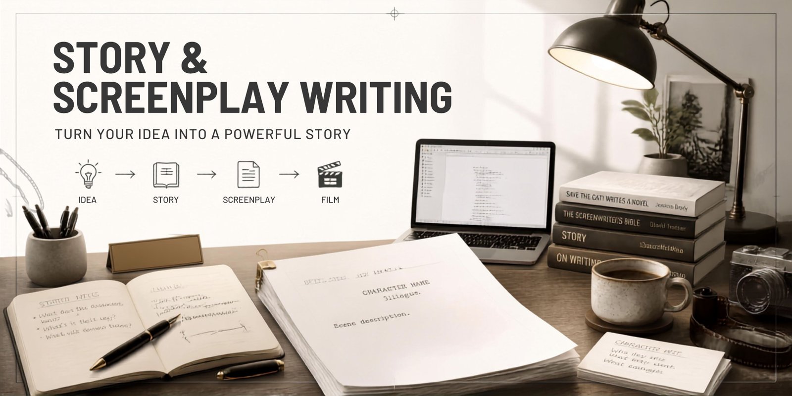 Story and Screenplay Writing Course in Mumbai