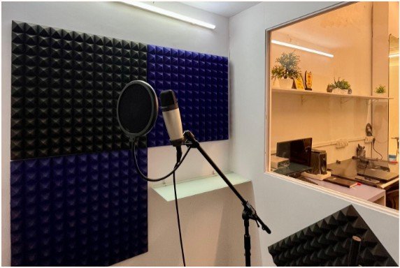 our Voice recording studio